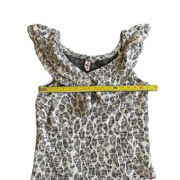 Anthropologie Dolan Left Coast Off Shoulder Top Short Sleeve Size Medium USA - Picture 5 of 6